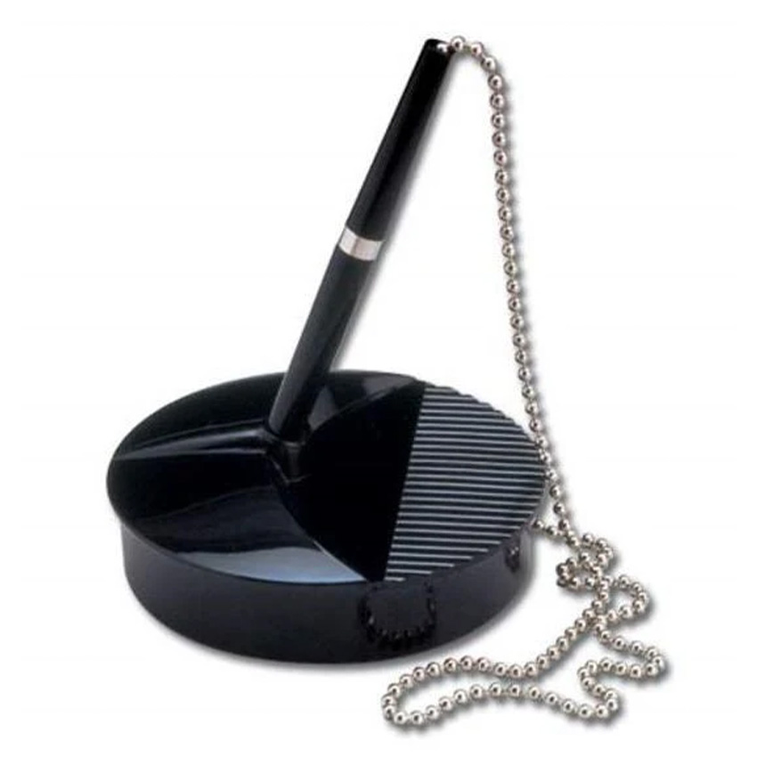 2121010127-FELC-9821502-1.jpg Fellowes Pen Bpn M 1.0 Desk Set with Chain Black
