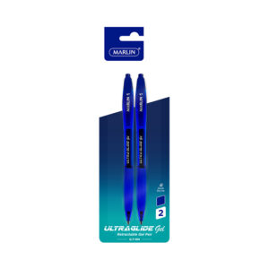 Marlin Pen Gel Bpn Retr 0.7 Ultraglide Blue Wlt 2