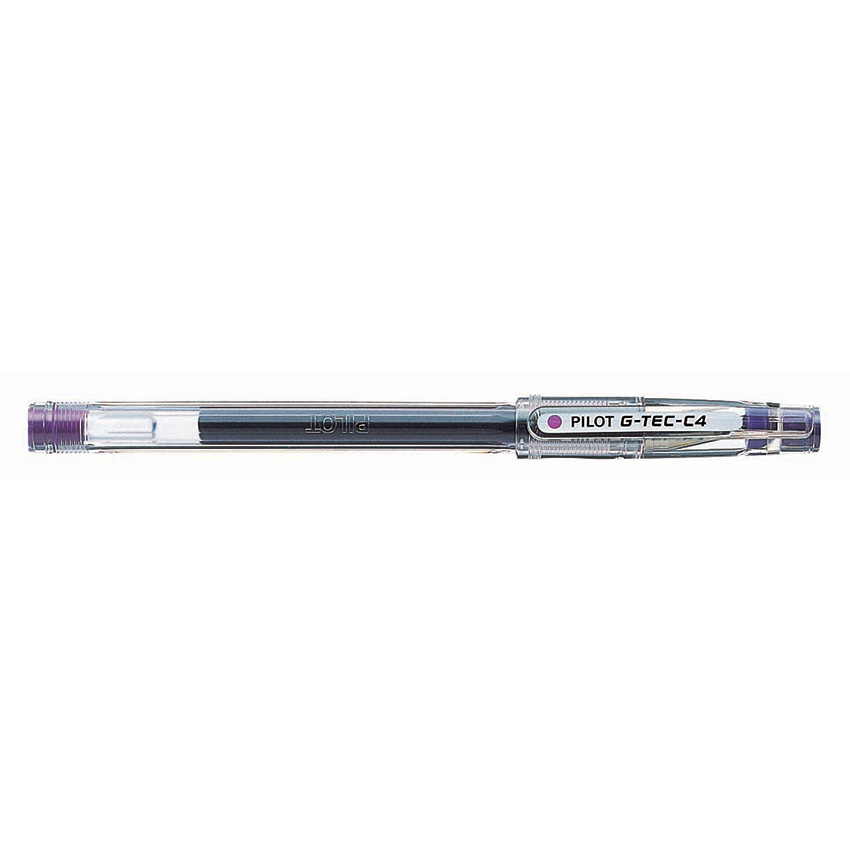 2121070152-MFP087-GTEC-BLK-1.jpg Pilot Pen Gel Needle Point 0.4 G-tec Black