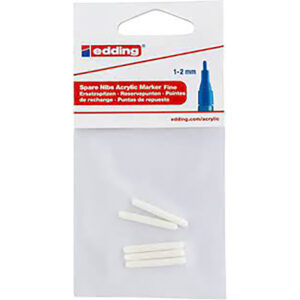 Edding Marker Acrylic Replacement Nibs F 5’s 1 Edding Marker Acrylic Replacement Nibs F 5’s
