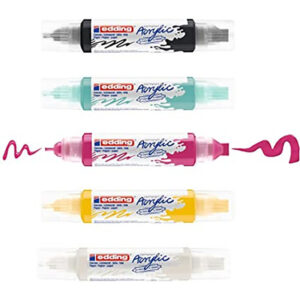Edding Marker Acrylic Double Liner Basic Set 5’s