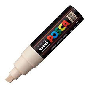 Posca Marker Paint Chisel Xb Posca White