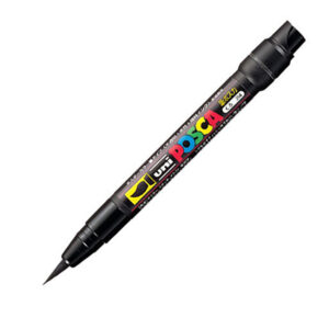 Posca Marker Paint Brush Point Posca Black