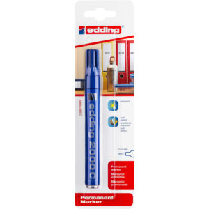 Edding Marker Perm Bullet M E2000 Blue Crd 1 Edding Marker Perm Bullet M E2000 Blue Crd