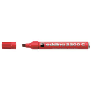 Edding Marker Perm Chisel M E2200 Red