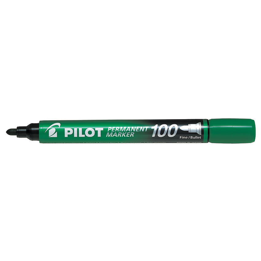 2121150206-MFP793-SCA100B-1.jpg Pilot Marker Perm Bullet F Sc100 Green