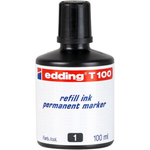 Edding Marker Refill Perm Ink Et100 100ml Black