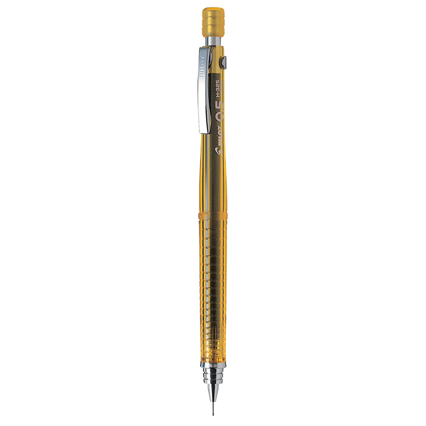 2121200091-MFP211-HRG10RCB-1.jpg Pilot Clutch Pencil 0.5 Hb Rexgrip Clear Black