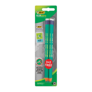 Bic Pencil Ecolution Evolution Hb 3+2 Crd 5