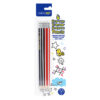 Marlin Pencil Rubber Tip Kids Grip Rite 2b Crd 4