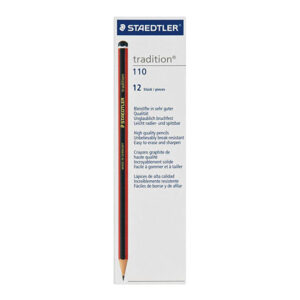 Staedtler Pencil Tradition 110 2h 12’s