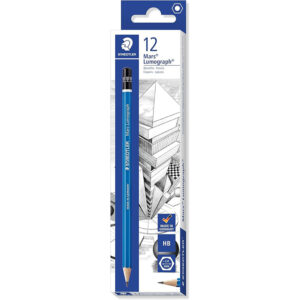 Staedtler Pencil Mars Lumograph Hb 12’s
