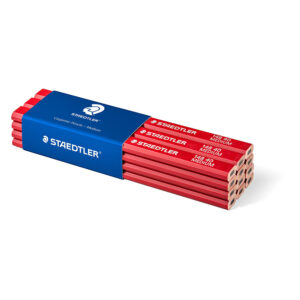 Staedtler Pencil Carpenter 148 Medium Red 12’s