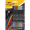 Bic Pen Fineliner Intensity Asst Wlt 8