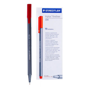 Staedtler Pen Fineliner Triplus Red