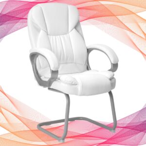 Lielie Visitor White Chair 1 Lielie Visitor White - Visitor Office Chairs from Progress Office Furniture