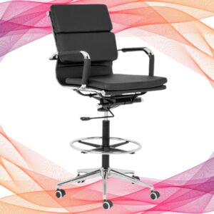 Eames Padded Draughtsman - Draughtsman Office Chairs from Progress Office Furniture