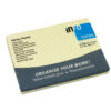 Info Notes 75×100 Info 100 Sht Yellow