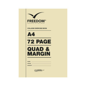Freedom Book College Exercise A4 Sc 72pg Q/m
