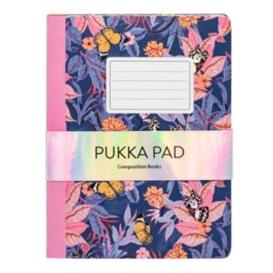 Pukka Bloom Composition A4 Soft Cover 140pg F/m Asst Covers