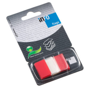 Info Flags Standard Info Red 50’s