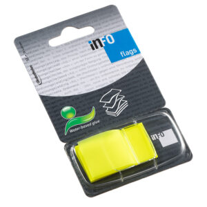 Info Flags Standard Info Bright Yellow 50’s