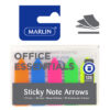 Marlin Flags Arrow Sticky Notes Asst Neon 125’s