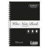 Marlin Notebook A4 150pg Side Spiral Pun/perf