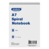 Marlin Notebook A7 72pg Top Spiral