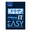Marlin Notebook A5 140pg Side Spiral Asst Design