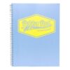 Pukka Pastel Notepad A4 Soft Cover 200pg Side Spiral Jotta Blue
