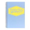 Pukka Pastel Notepad A5 Soft Cover 200pg Side Spiral Jotta Blue