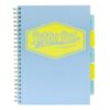 Pukka Pastel Notebook A4 Pp Cover 200pg Project Book Blue