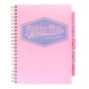 Pukka Pastel Notebook A4 Pp Cover 200pg Project Book Pink