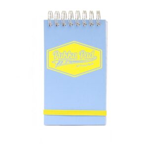 Pukka Pastel Notebook A7 100pg Top Spiral Pocket Blue