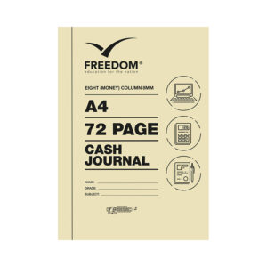 Freedom Book Account Sc A4 72pg Cash