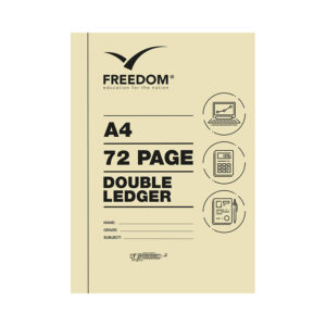 Freedom Book Account Sc A4 72pg Ledger