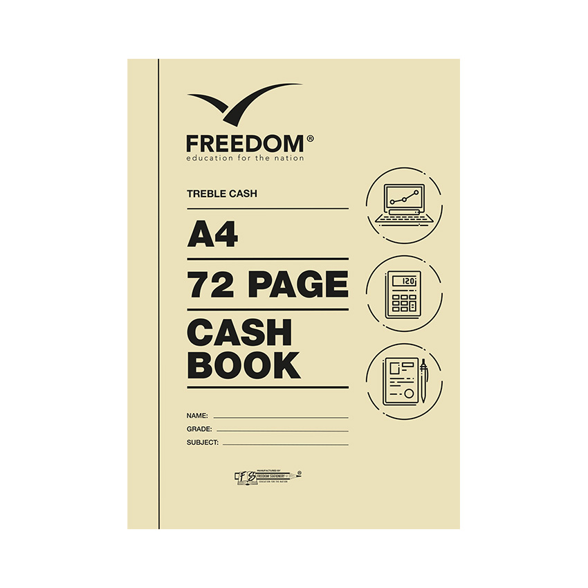 303260004-ACC0011-1.jpg Freedom Book Account Sc A4 72pg 8 Column Cash