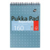 Pukka Metallic Notebook Shorthand A5 160pg Reporters Pad Blue