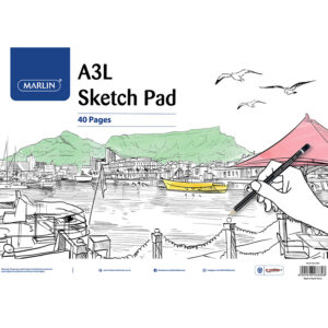 Marlin Pad Artist Sketch A3l 40 Sht Spiral Bound