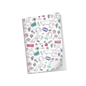 Marlin Cover Pre-cut Paper A4 Star Love Smile 5pk