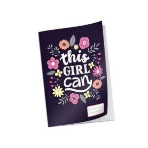 Marlin Cover Pre-cut Paper A4 This Girl Can 5pk
