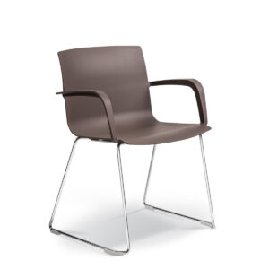 Koda Armchair Sleigh Chocolate