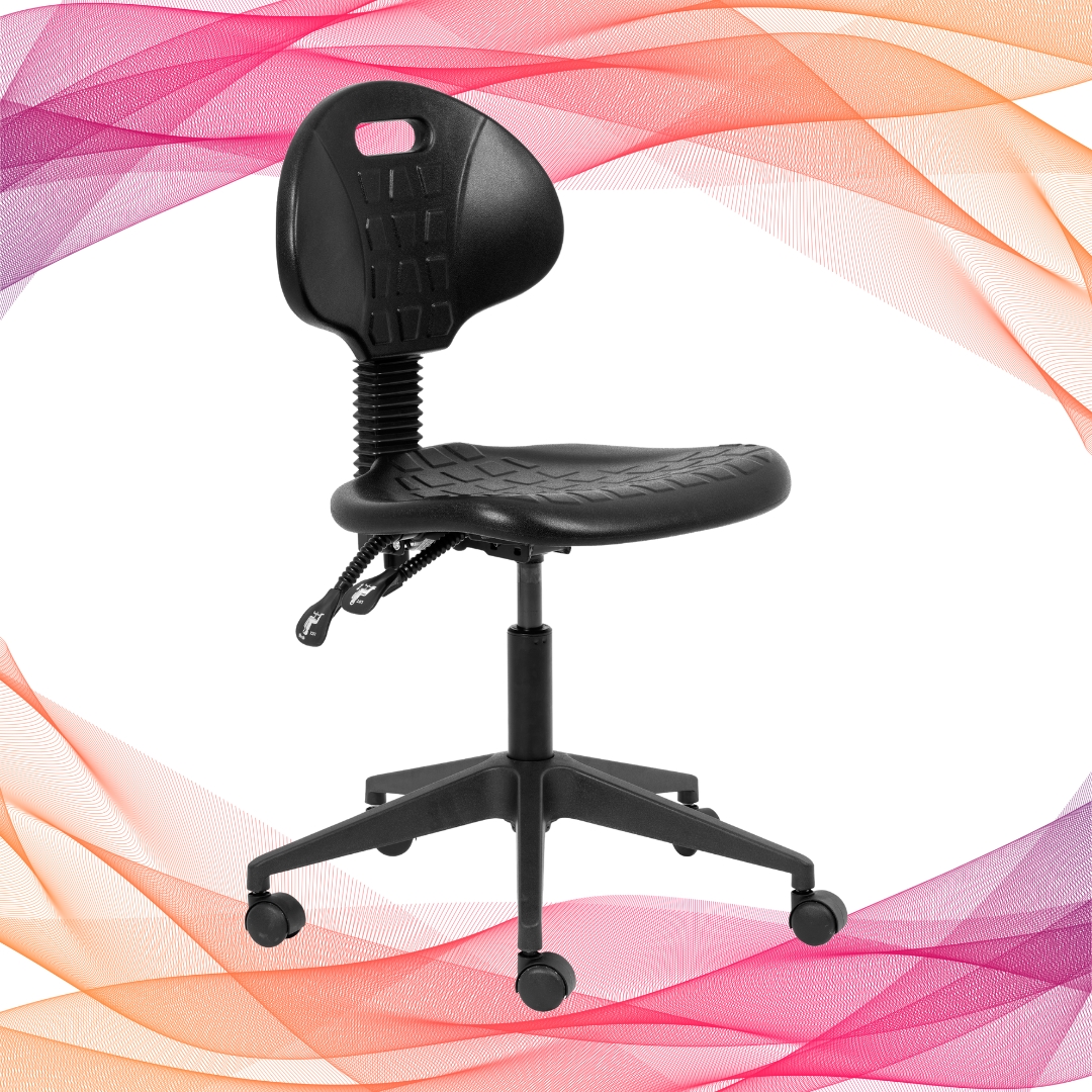 Industrial PU Typist Industrial PU Typist - Typist Office Chairs from Progress Office Furniture
