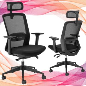Aila High Back Grey Insert - High Back Office Chairs from Progress Office Furniture