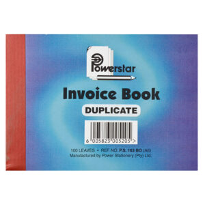 Powerstar Pcb Book A6 Cash Receipt Dup