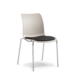 Yebo Chair Polyprop 4 Leg Thin 2 44946 YEBO 4leg Uphl seat 3082ad7554da495b3bd44f1d49a972b0
