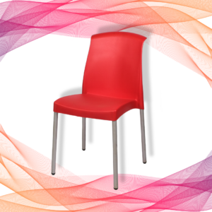 Canteen Twigge – 4 Legged Red - Canteen Chairs from Progress Office Furniture