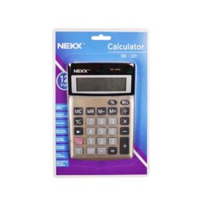 Nexx Calculator Desktop Basic 12 Dig