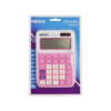 Nexx Calculator Desktop 12 Dig Pink